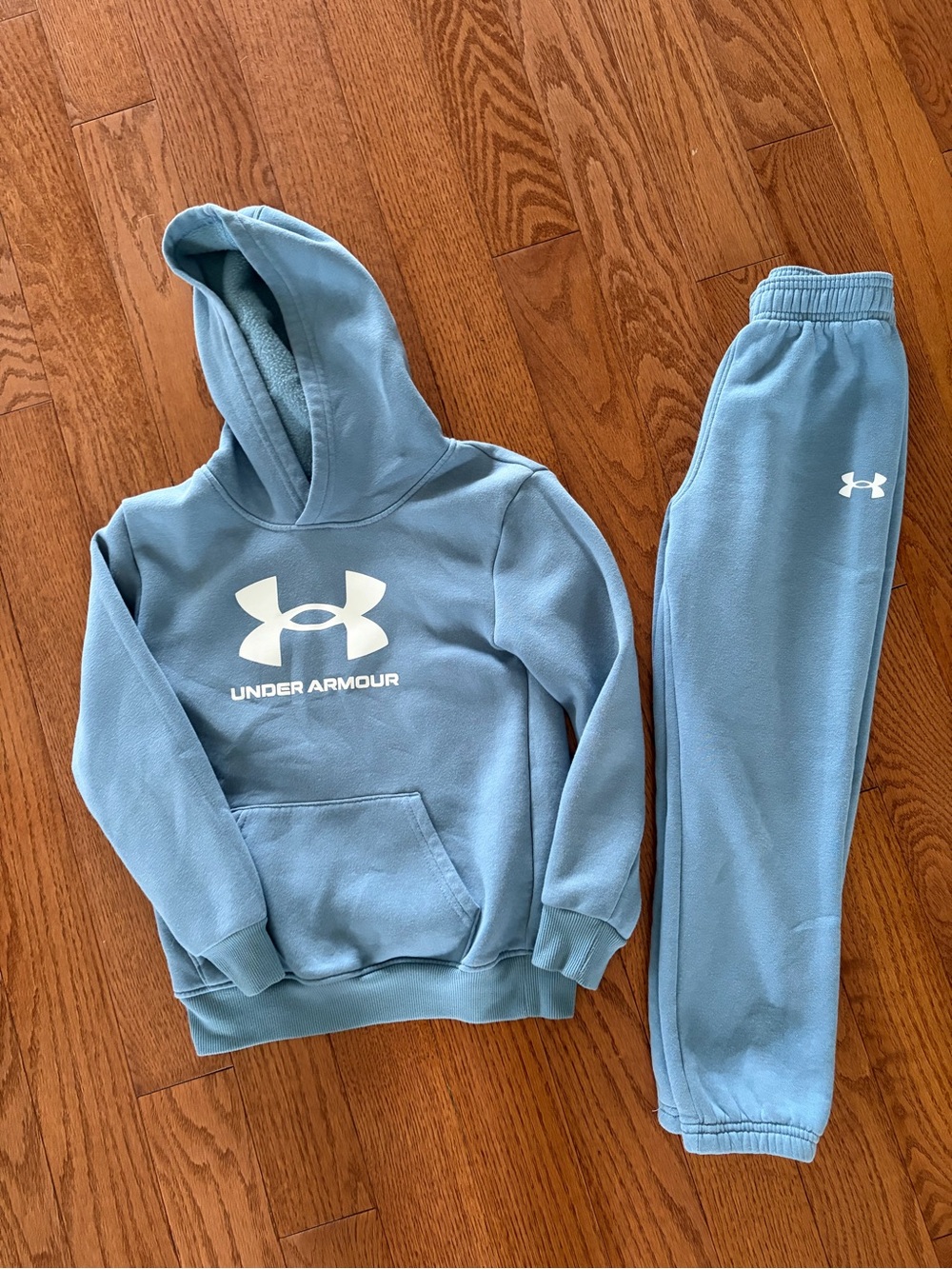 Under Armour Kids Light Blue Hoodie & Joggers Set